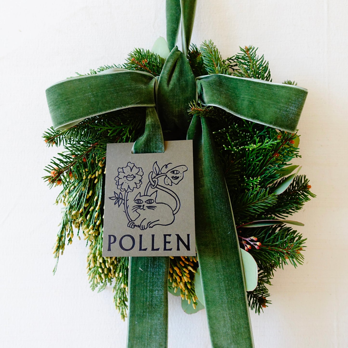 GHIRLANDA POLLEN MINI EVERGREEN